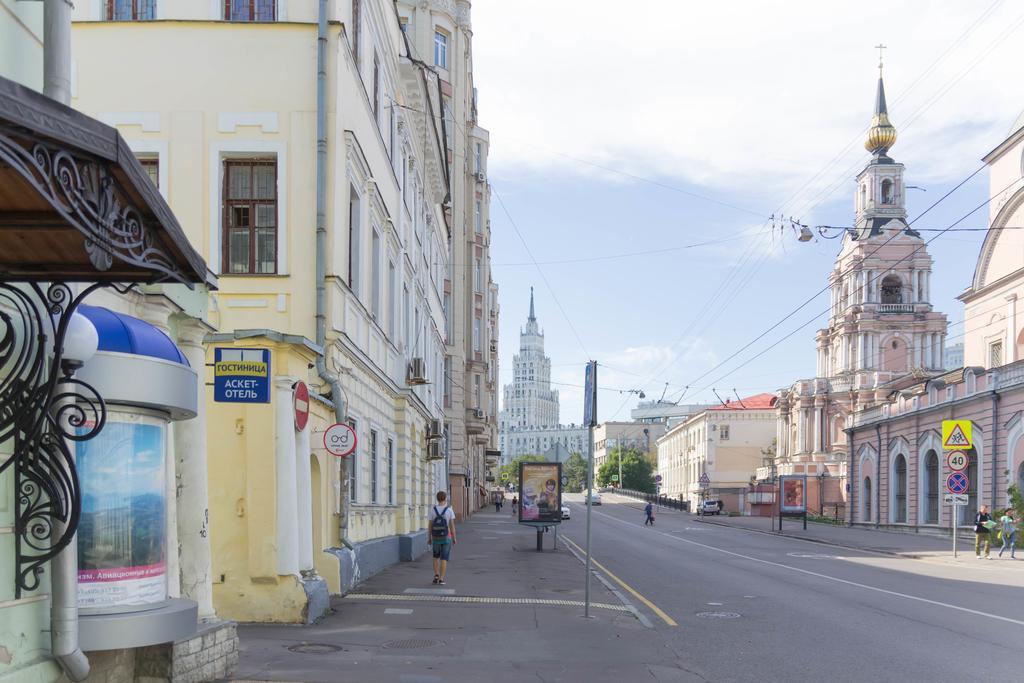 Asket Hotel On Komsomolskaya Moscovo Exterior foto